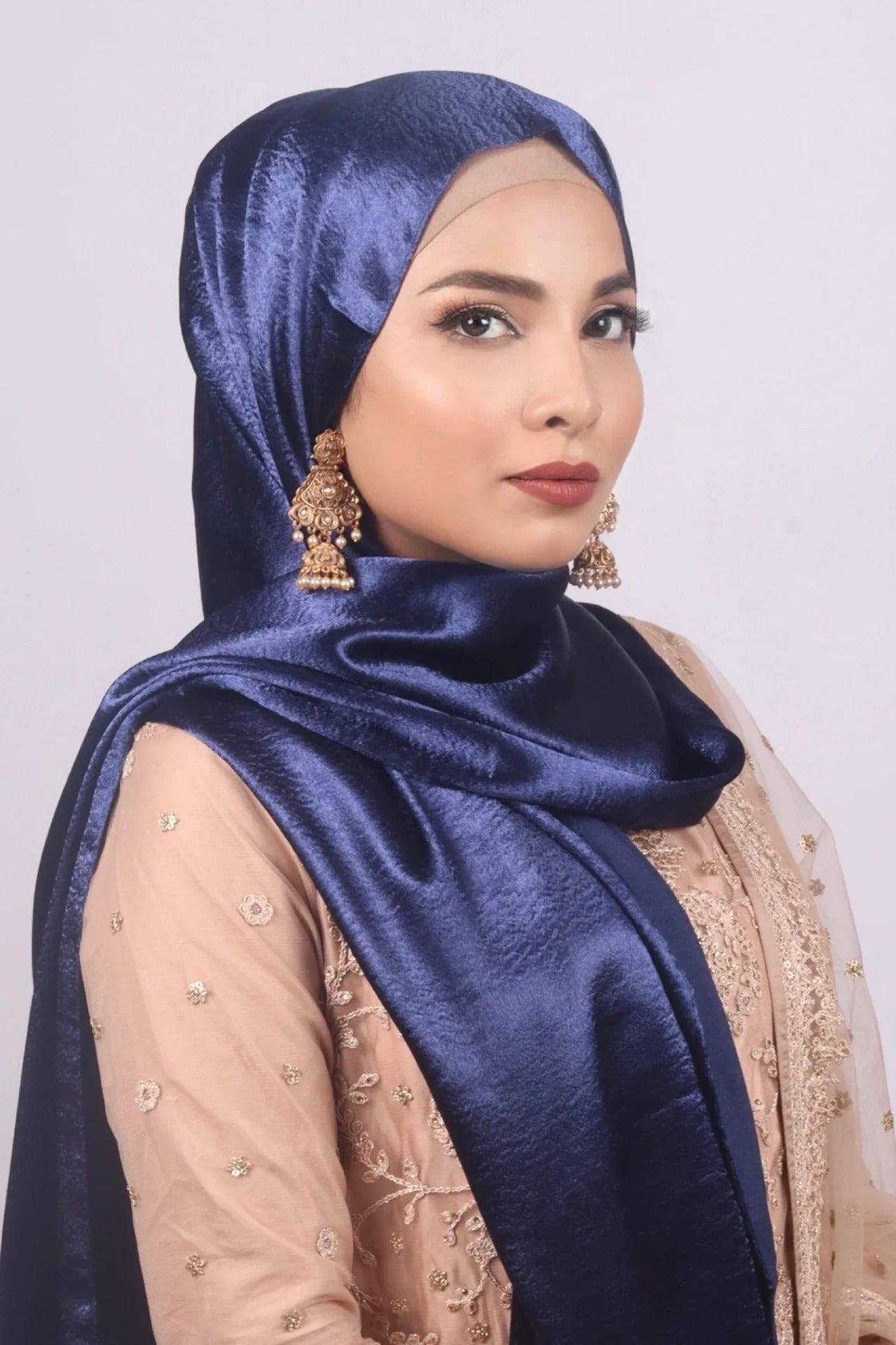Imported Marble Satin Hijabs