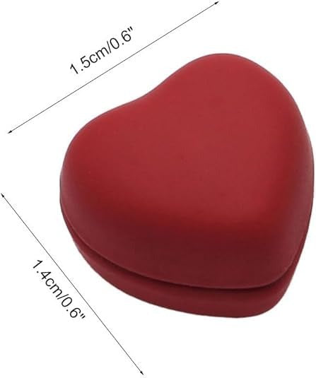 Hijab Magnets 2 pair Magnets Hijab , No Hole Pins Brooches Magnet for Women Clothing Scarf Multi-Use (Heart Shape)