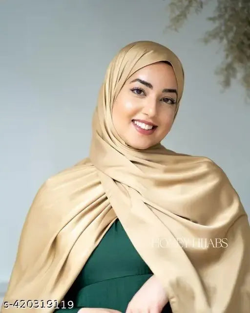 Barbie Muna Satin Hijab