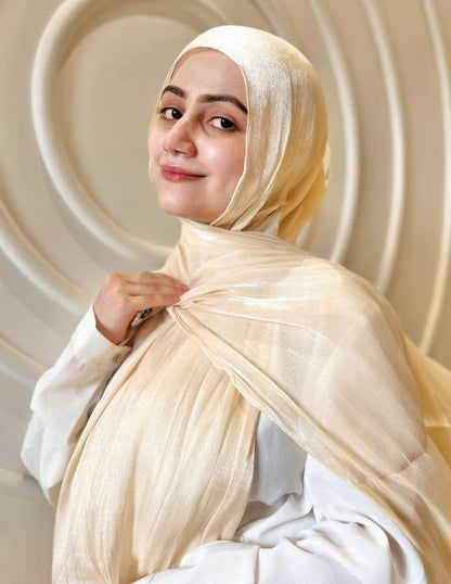 ORGANZA SHIMMER HIJAB (Party wear)