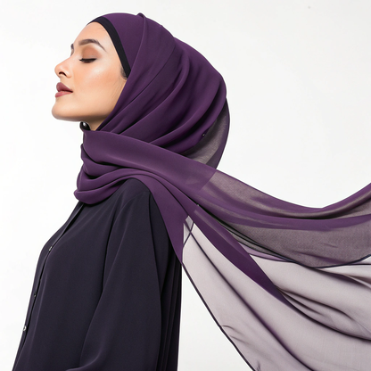 Prepaid Sale only,   Premium georgette Hijab, Great Deal, Buy 1 Get 1 Free , Choose any colour and Get this Beautiful Black Free