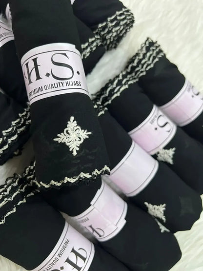 Prepaid Sale only,   Premium georgette Hijab, Great Deal, Buy 1 Get 1 Free , Choose any colour and Get this Beautiful Black Free