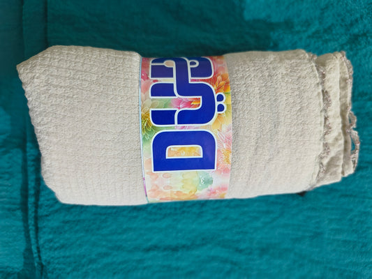 Dubai imported chiffon Hijab with crochet work