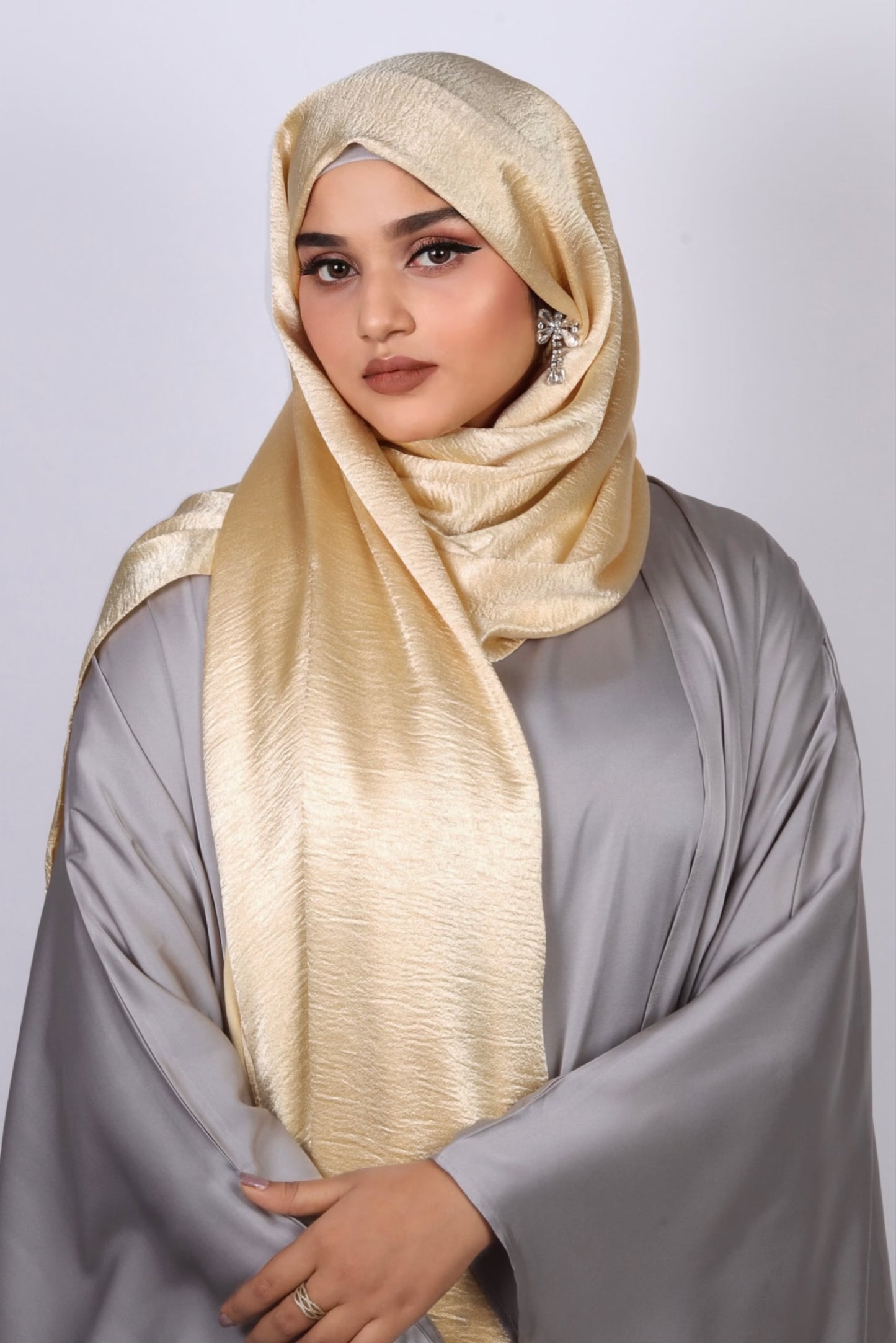 Imported Marble Satin Hijabs