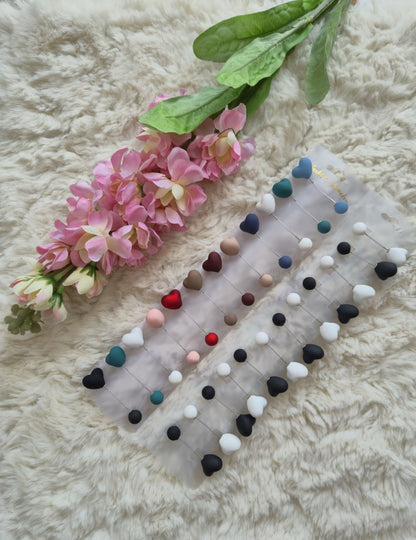 Heart Shaped Loop Takni Pins (1 pin ) (Copy)